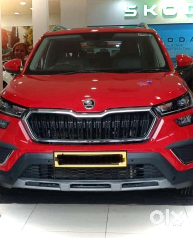 New Red Skoda Kushaq Full Option