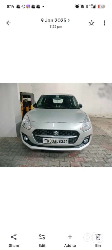 Maruti Suzuki Swift Vxi 2021