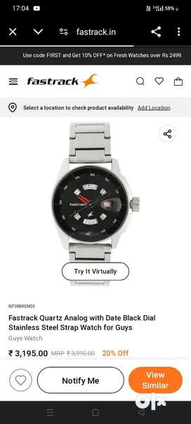 Fastrack Watch in Kerala Free classifieds in Kerala OLX