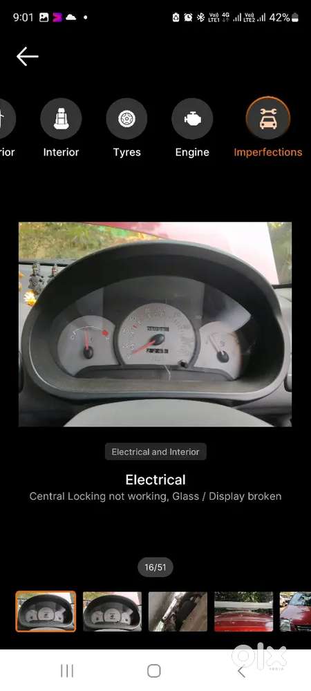 Hyundai Santro Xing Xo 2007  Petrol + Lovato Cng  Good Condition