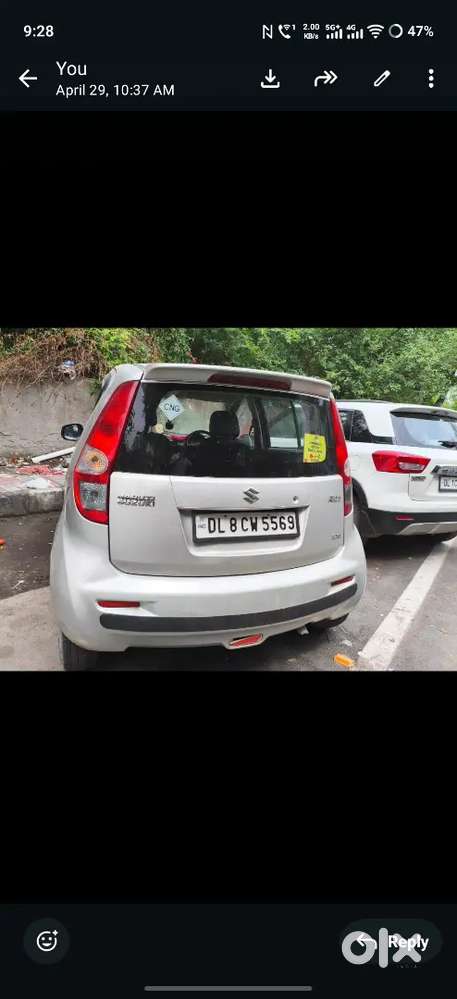 Good Condition Silver Colour Car