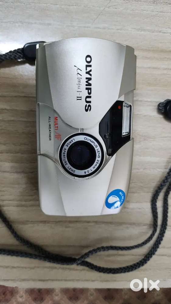 Vintage Olympus Mju II (mju 2) 35mm Film Camera - Fixed 35mm f/2.8