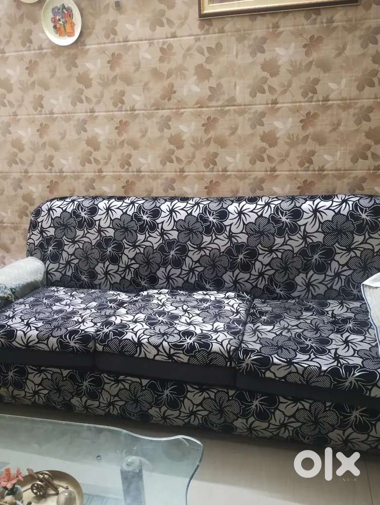 5 Seater Wooden Sofa Set