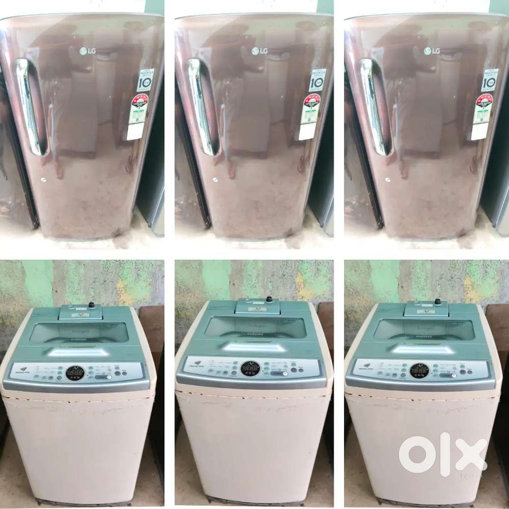 FRIDGE'S With WARRANTY & 6.5kg WASHING MACHINE Available For SALE