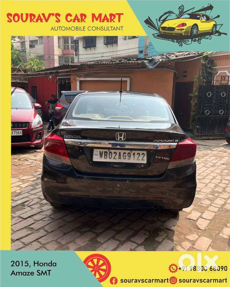 Honda Amaze 1.2 Smt I Vtec, 2015, Petrol