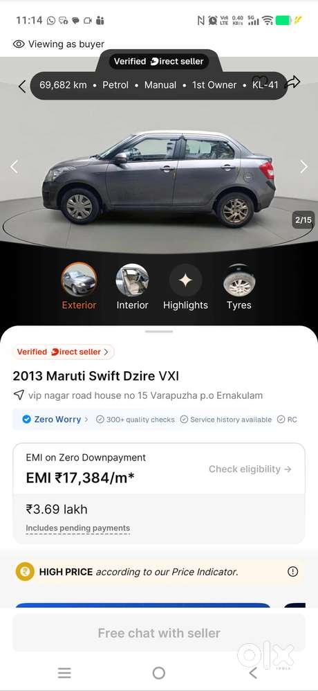 Swift Dezire Good Condition