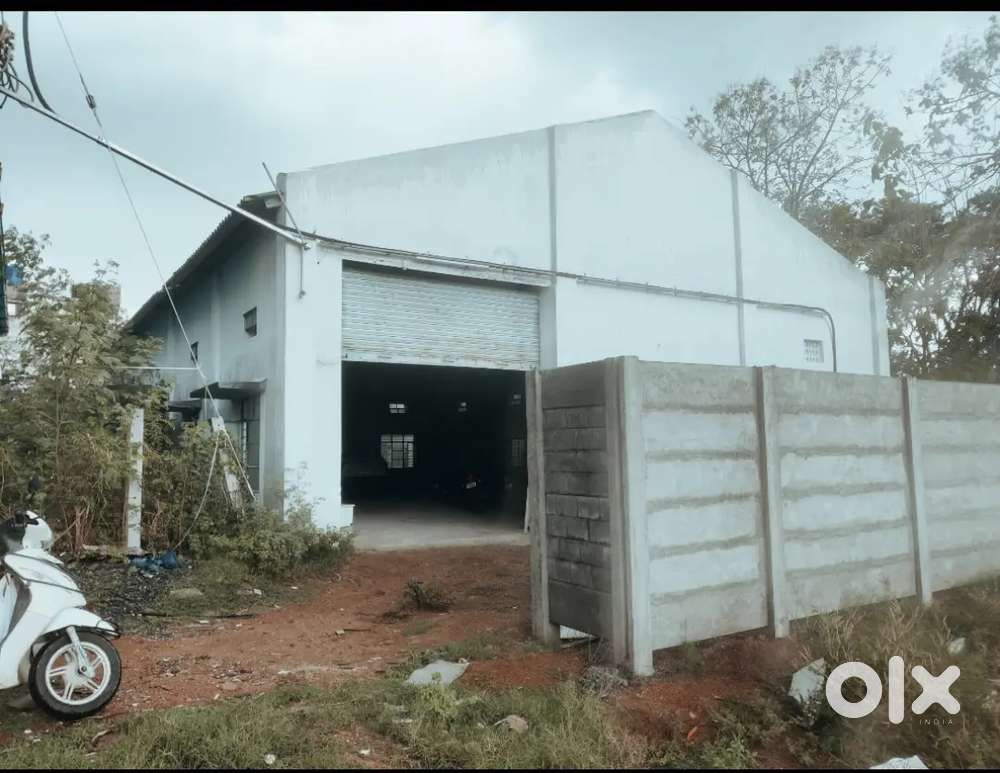 Factory shed cum Godown with 3 phase electricity