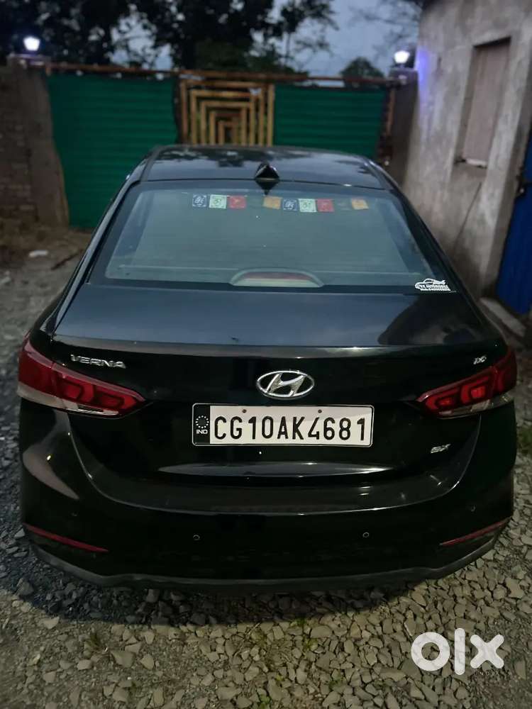 Hyundai Verna Black 2018 Model