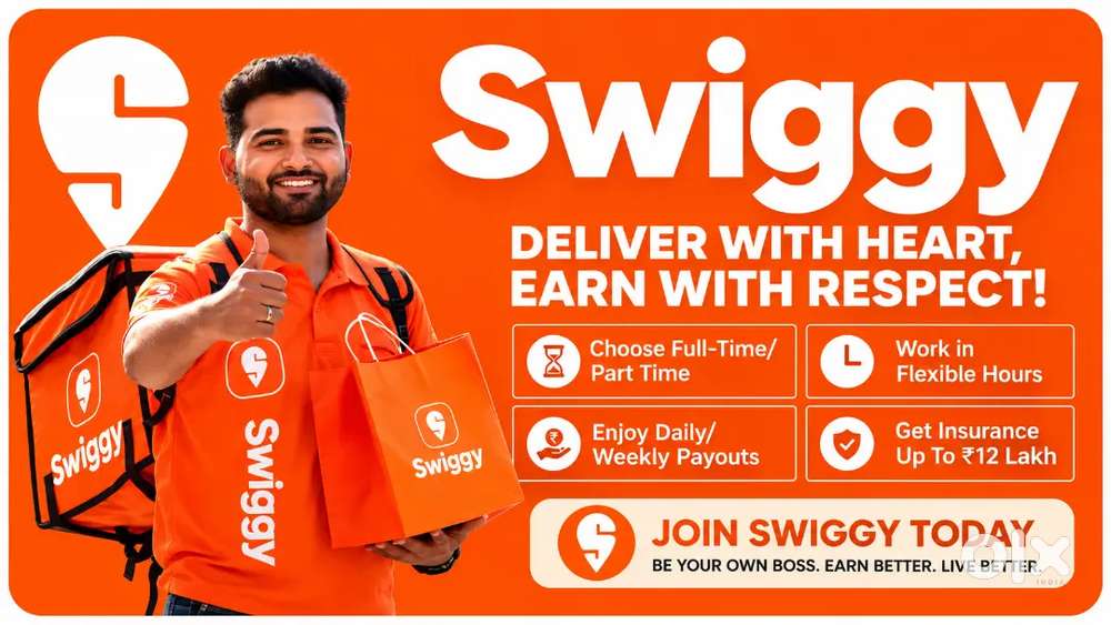 Swiggy Delivery Job Food Delivery Boy And Swiggy Instamart Delivery