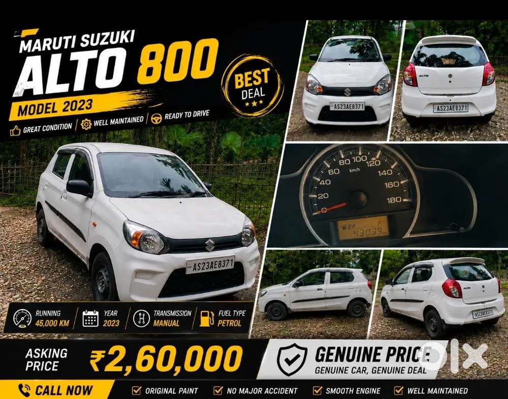 Maruti Suzuki 800 2023 Petrol 43000 Km Driven