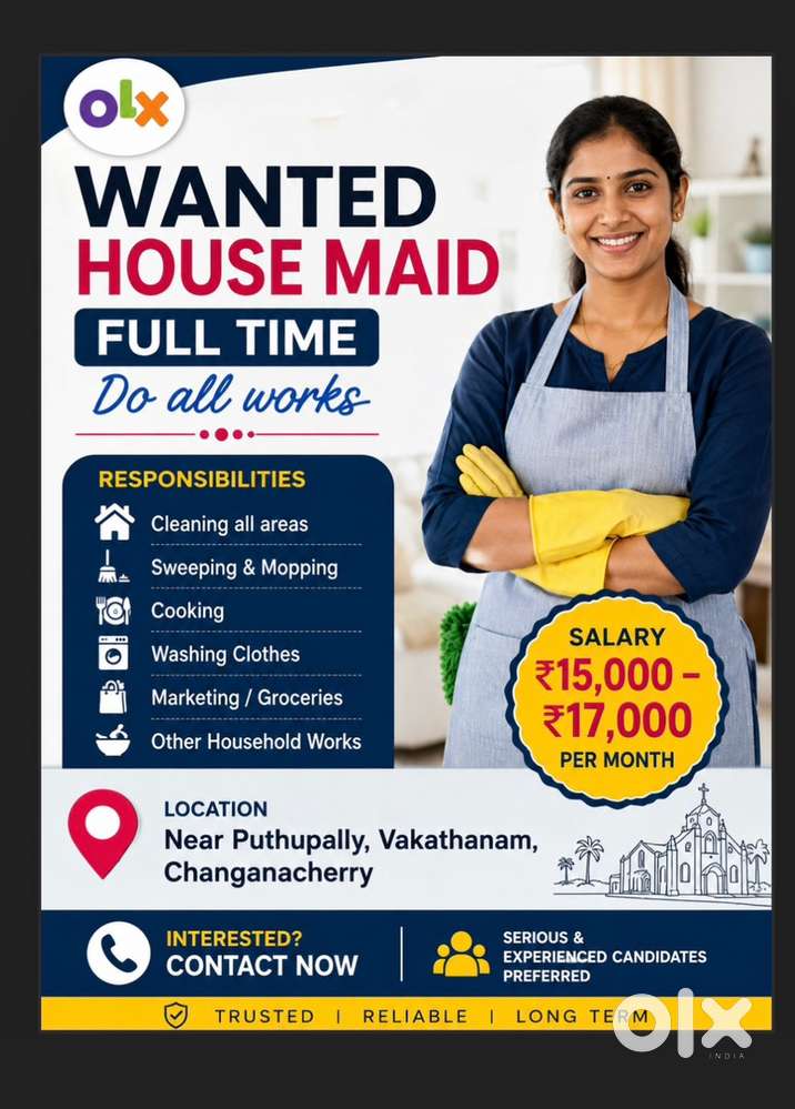 Looking for housemaid