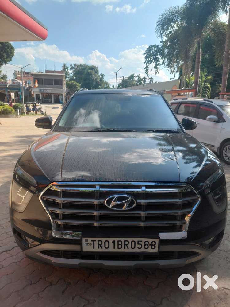 Hyundai Creta Sx (o) 1.5 Petrol Cvt Knight, 2022, Petrol