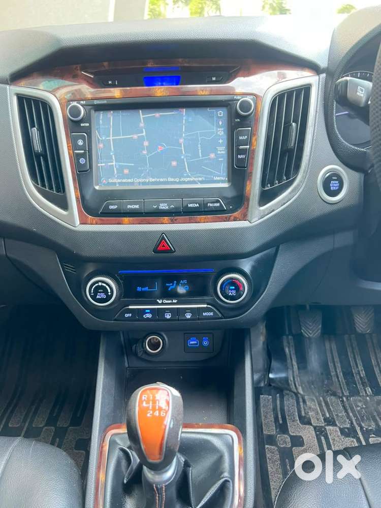 Creta Sx+ 1st Owner 58k Km Petrol Manual 2017