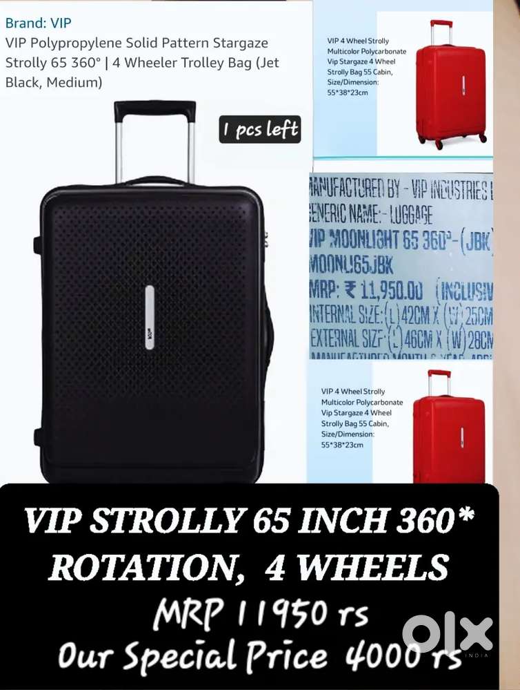 Vip Industries Vip Suitcase Price VIP Aristocrat Hardside Trolley