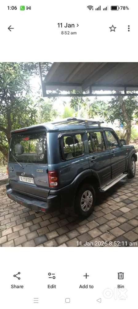 Mahindra Scorpio Classic 2004,tyres 4 New