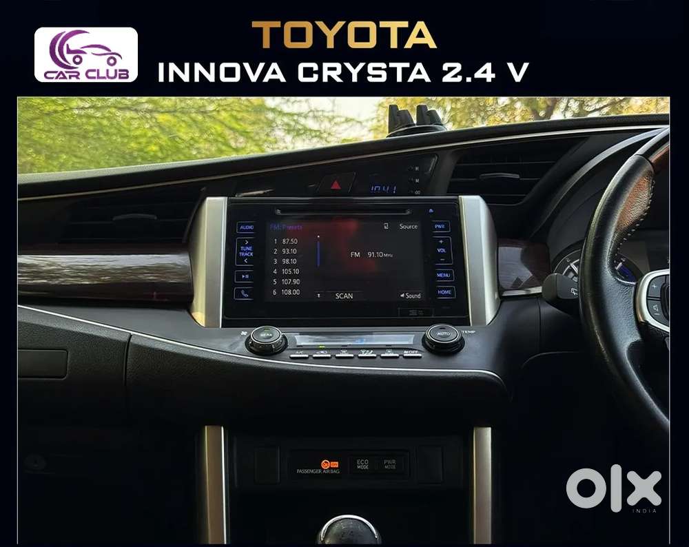 Toyota Innova Crysta 2.4 V 7 Str, 2019, Diesel