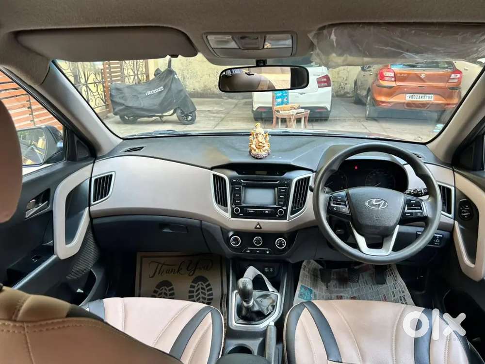 2015-16. Creta S Petrol Manual With New Seat Cover And Well Maintained