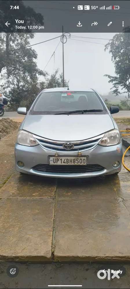 Toyota Etios 2011 Petrol 155000 Km Driven