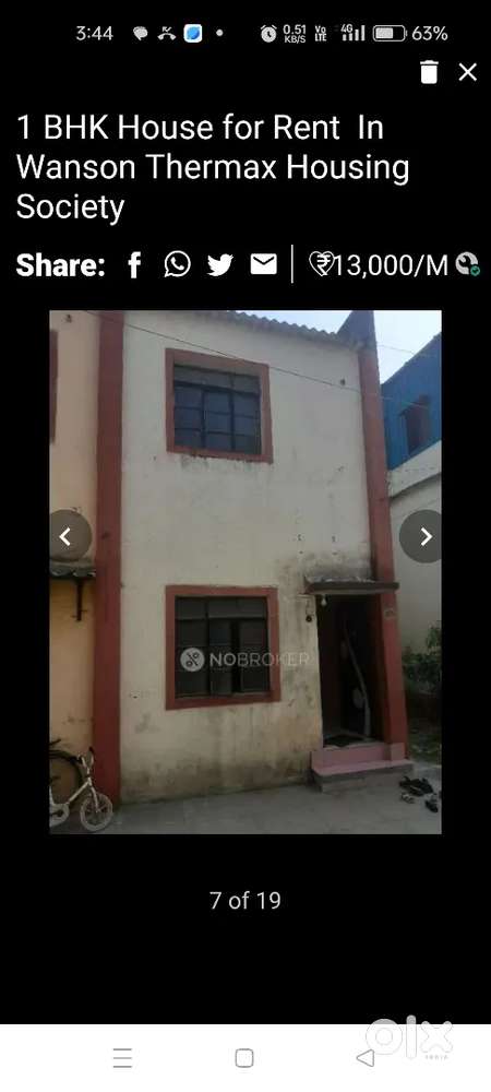 BHK Flat Available for Rent – Ideal for Family For Rent