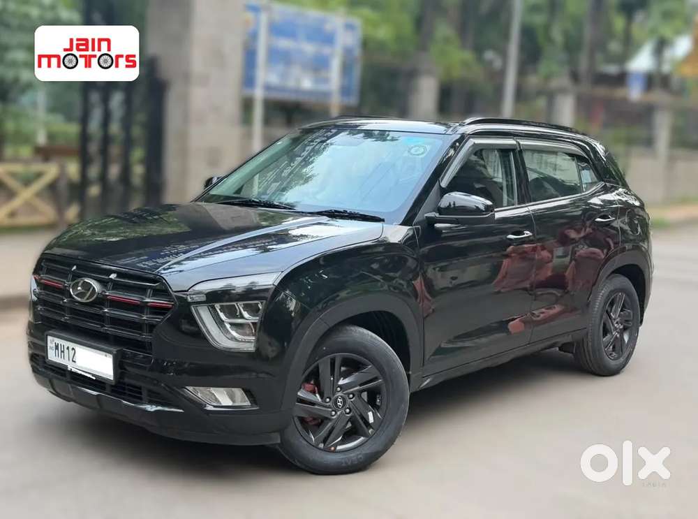 Hyundai Creta 1.5 S Plus Knight Petrol, 2022, Petrol