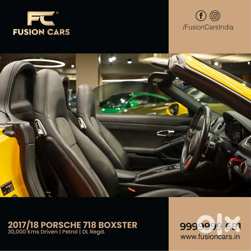Porsche 718 Boxster, 2018, Petrol