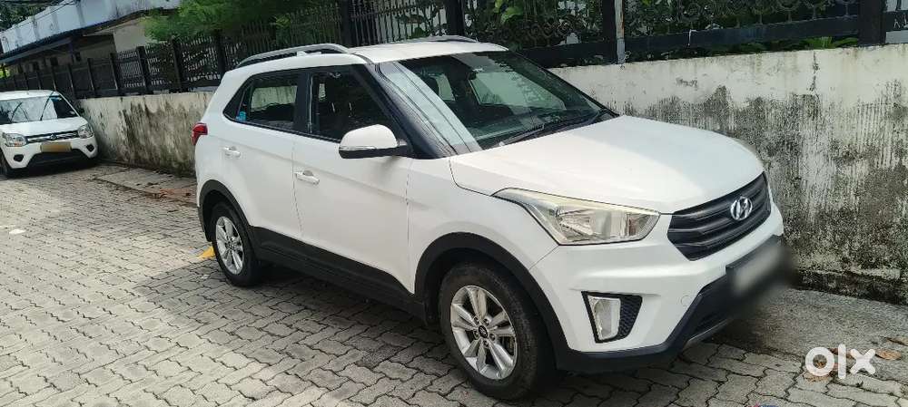 Hyundai Creta Sx 2017 Diesel Automatic  White  Kochi  ₹8.5l