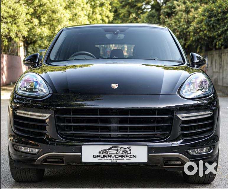 Porsche Cayenne Turbo, 2015, Petrol