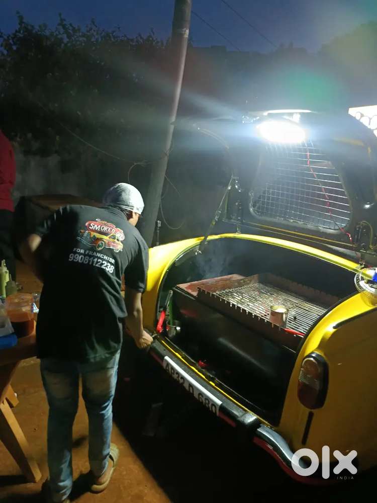 Ambassador Car For Bbq Taxi Modified