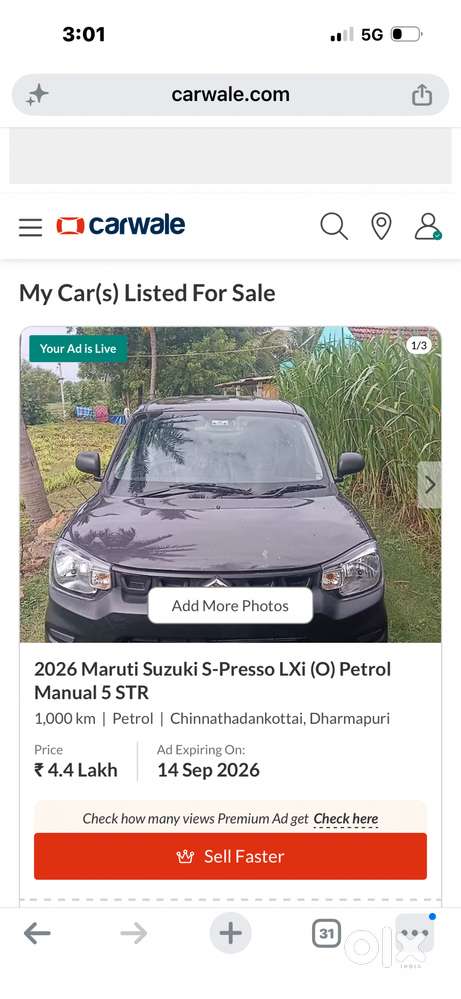 Brand New Model 2026-just 1000 Km Usage