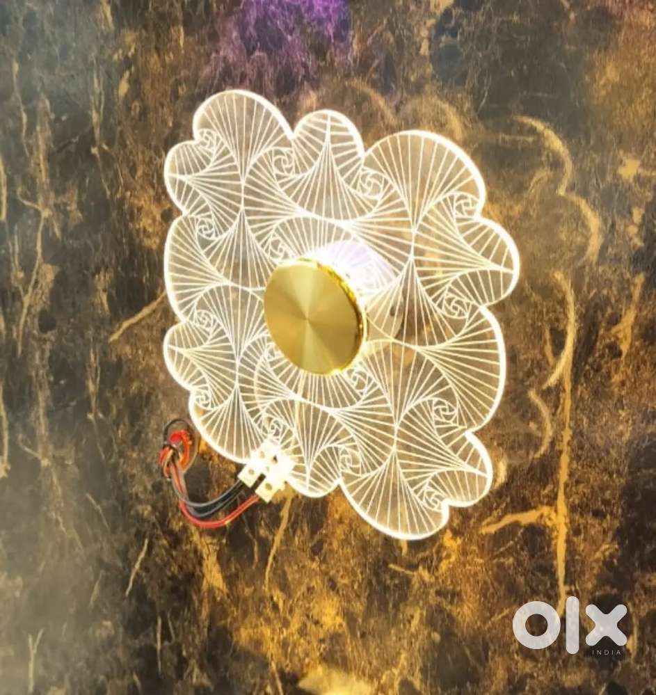 Wall  ADesigner Flower Shape LED Light | 3 Colour | Warm/Natural/White