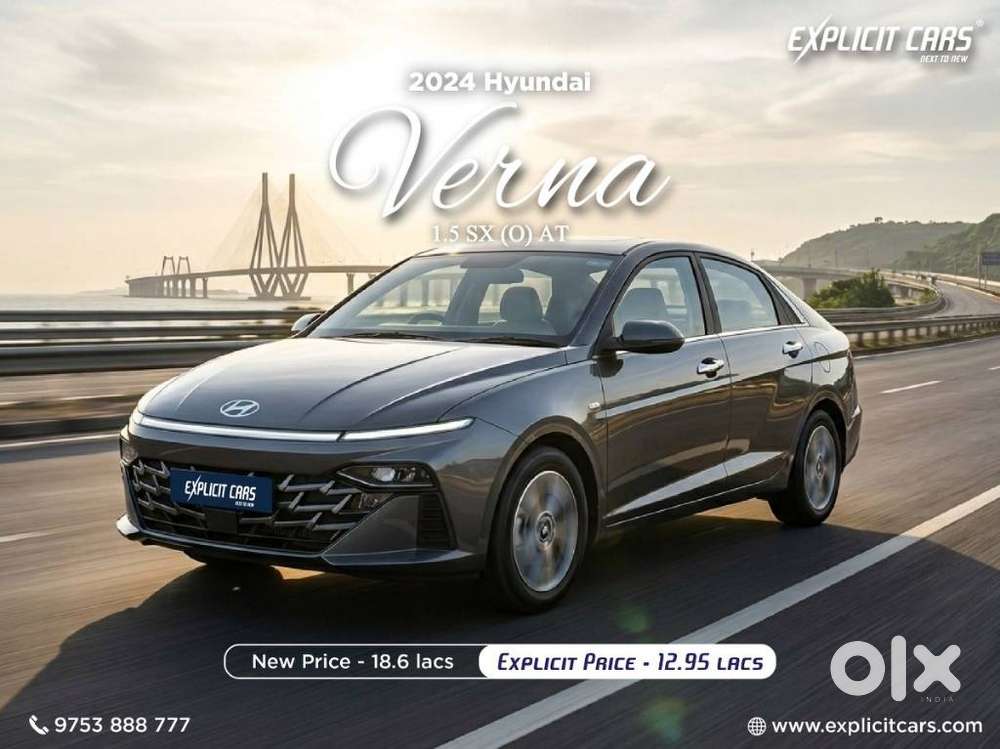 Hyundai Verna Sx Option, 2024, Petrol