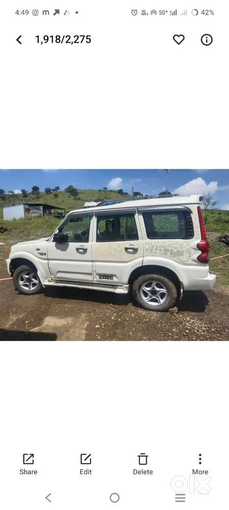 Mahindra Scorpio 2011 Diesel 100000 Km Driven