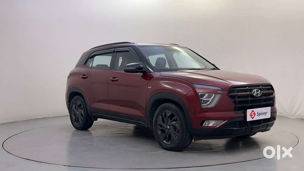 Hyundai Creta Sx (o) 1.5 Petrol Cvt Knight, 2022, Petrol