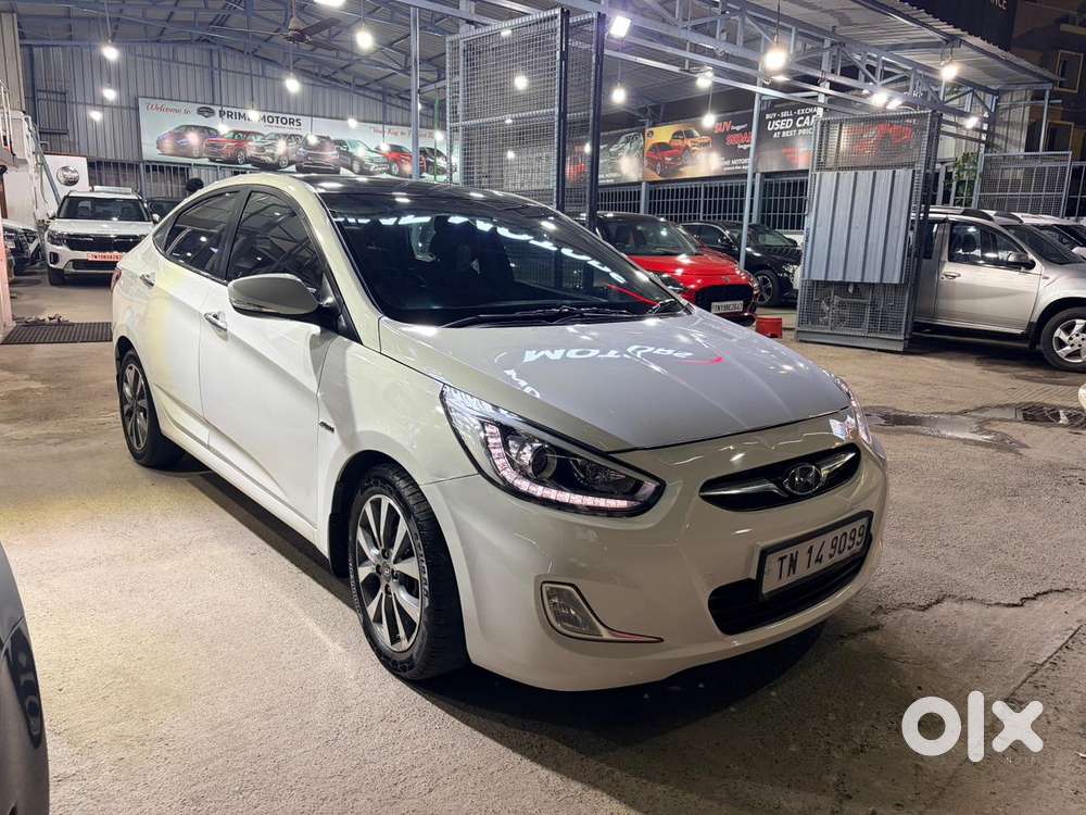 Hyundai Verna 1.5 Sx (o) Diesel At, 2014, Diesel
