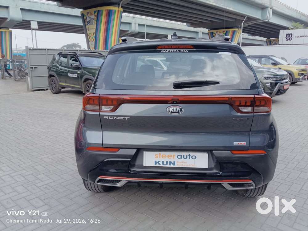 Kia Sonet Gtx Plus Dct, 2020, Petrol