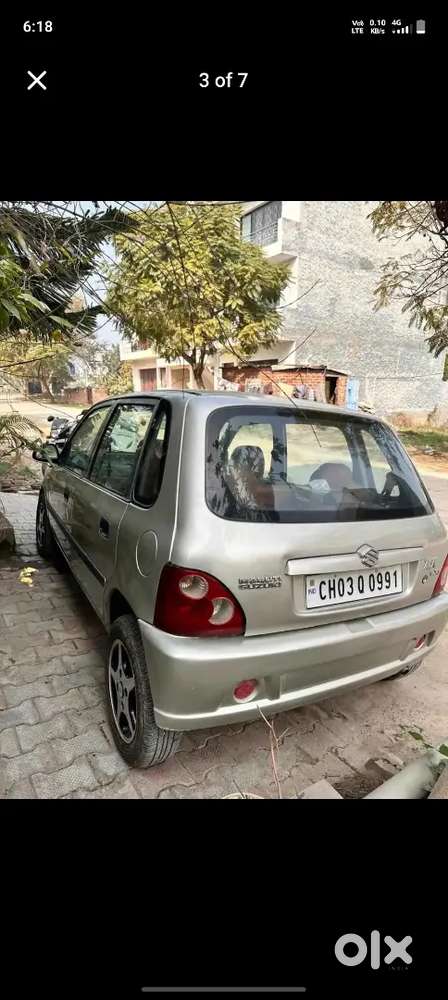 Maruti Zen Car Sale Only Chandigarh Address Proof Very Cheap Price