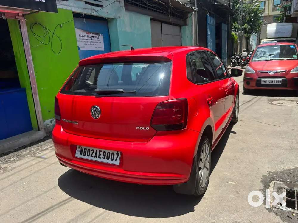 Wb Plate Red 2014 Polo Petrol