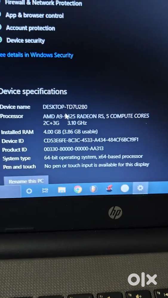 Hp Leptop 1 Tb Storage