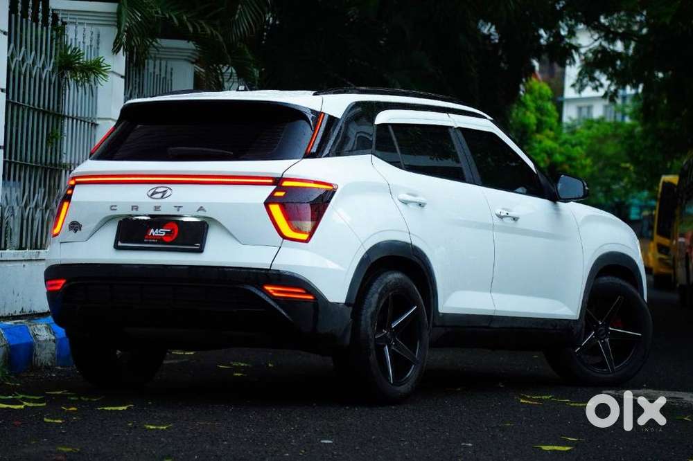 Hyundai Creta 1.5 S Plus Knight Petrol Dual Tone, 2022, Petrol