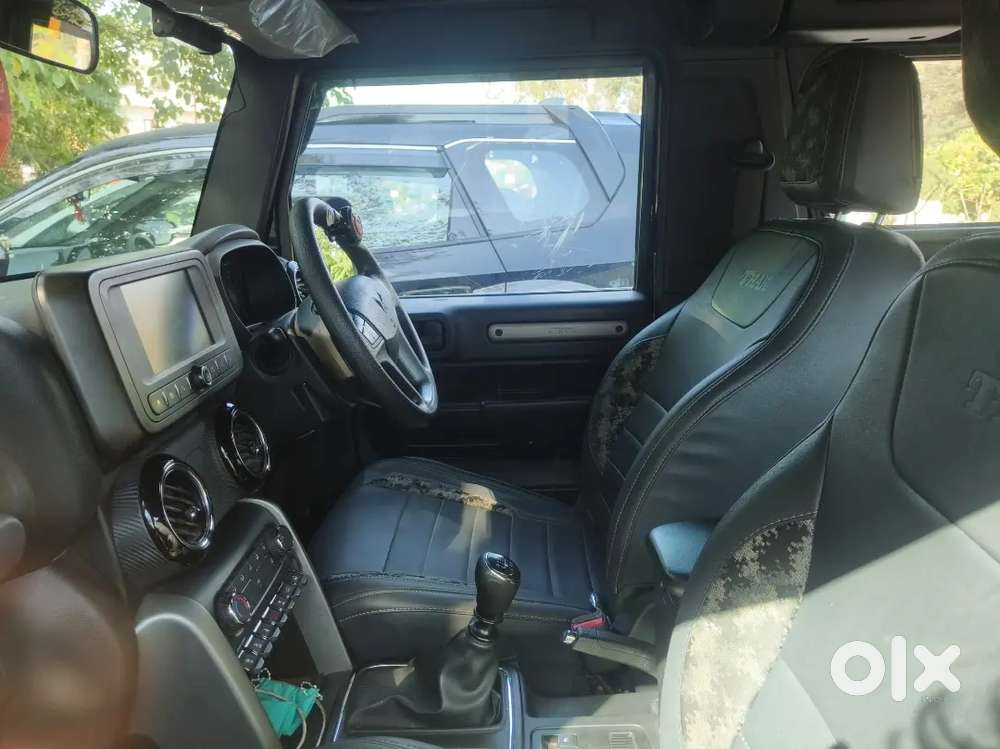 The Thar Is Fully Modified And Its Tyres Are Outside