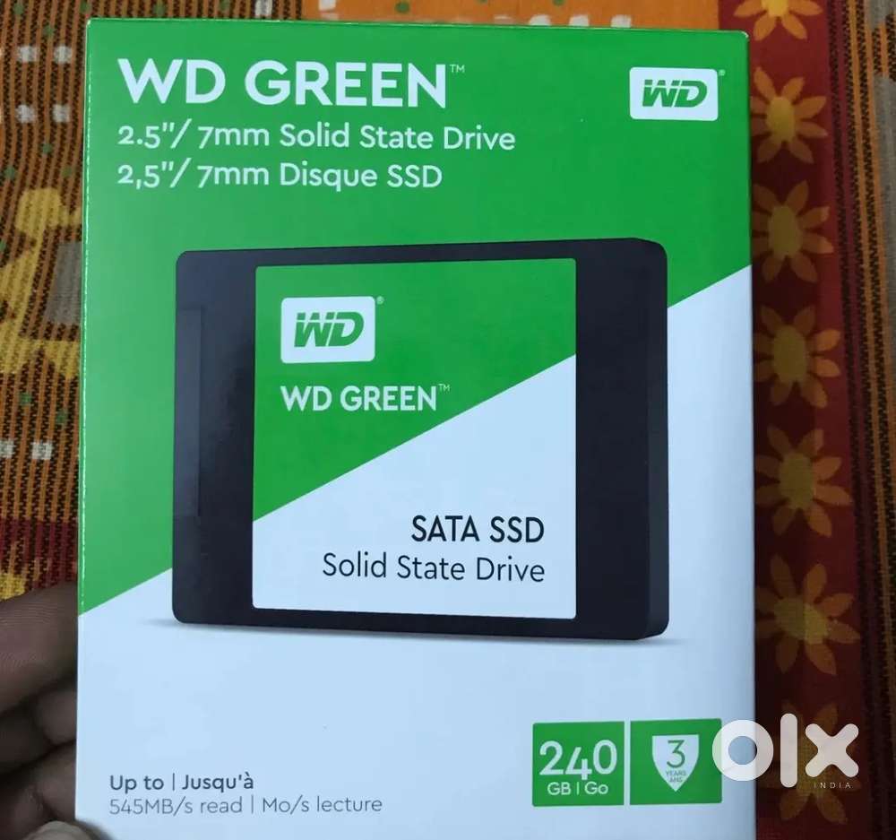WD Green 240GB SATA SSD &ndash; Excellent Condition  Warranty Till Aug 2028