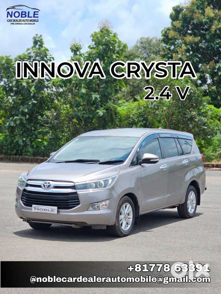 Toyota Innova Crysta 2.4 V, 2016, Diesel