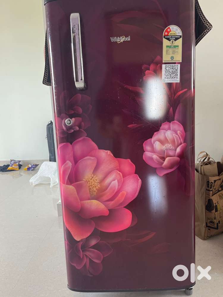 1 year old 185L whirlpool refrigerator