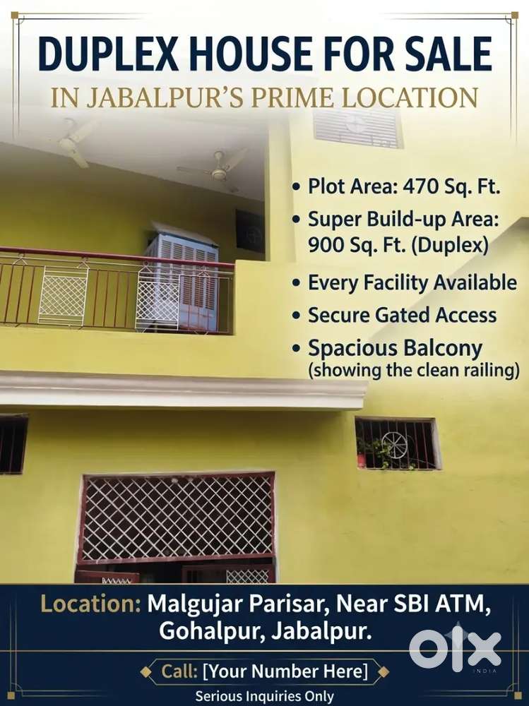 Independent house in primium location