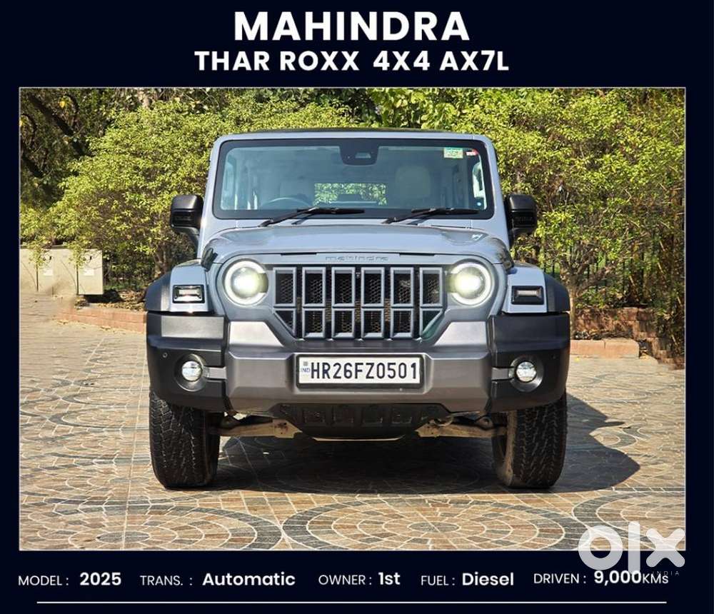 Mahindra Thar Roxx Ax7 L Diesel At 4wd, 2025, Diesel