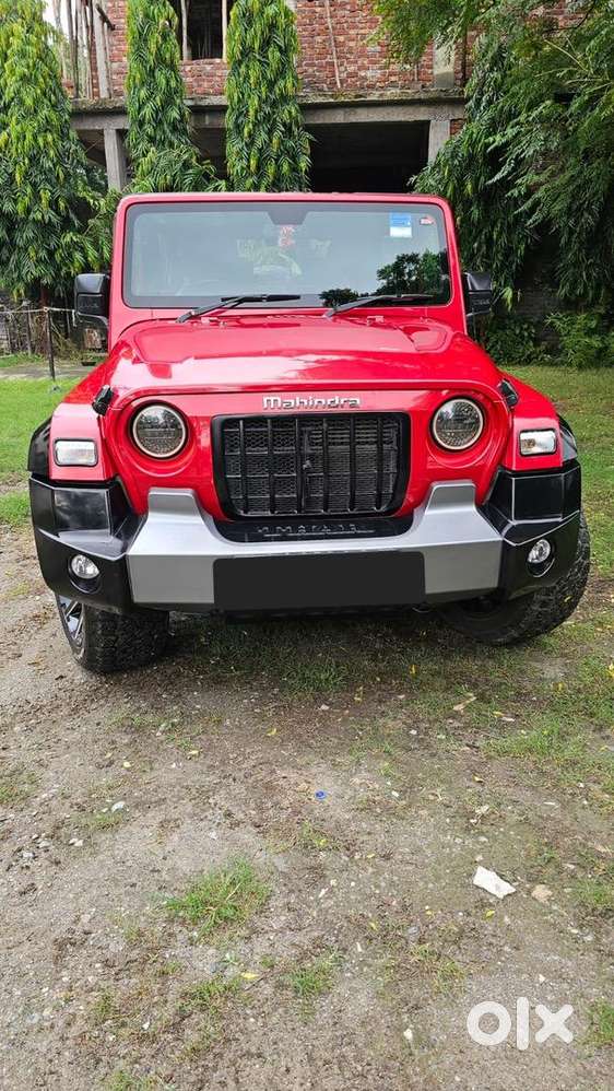 Red Mahindra Thar 4*4 Petrol 2021