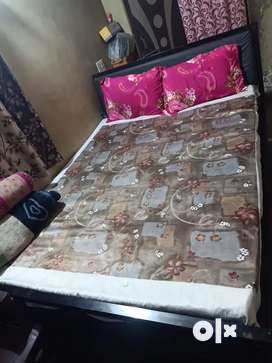 Olx used on sale double bed