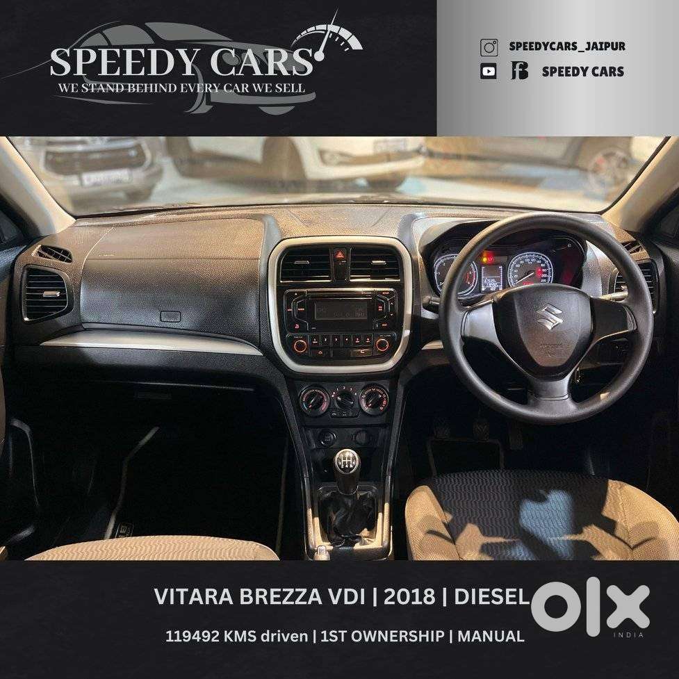 Maruti Suzuki Vitara Brezza Vdi, 2018, Diesel