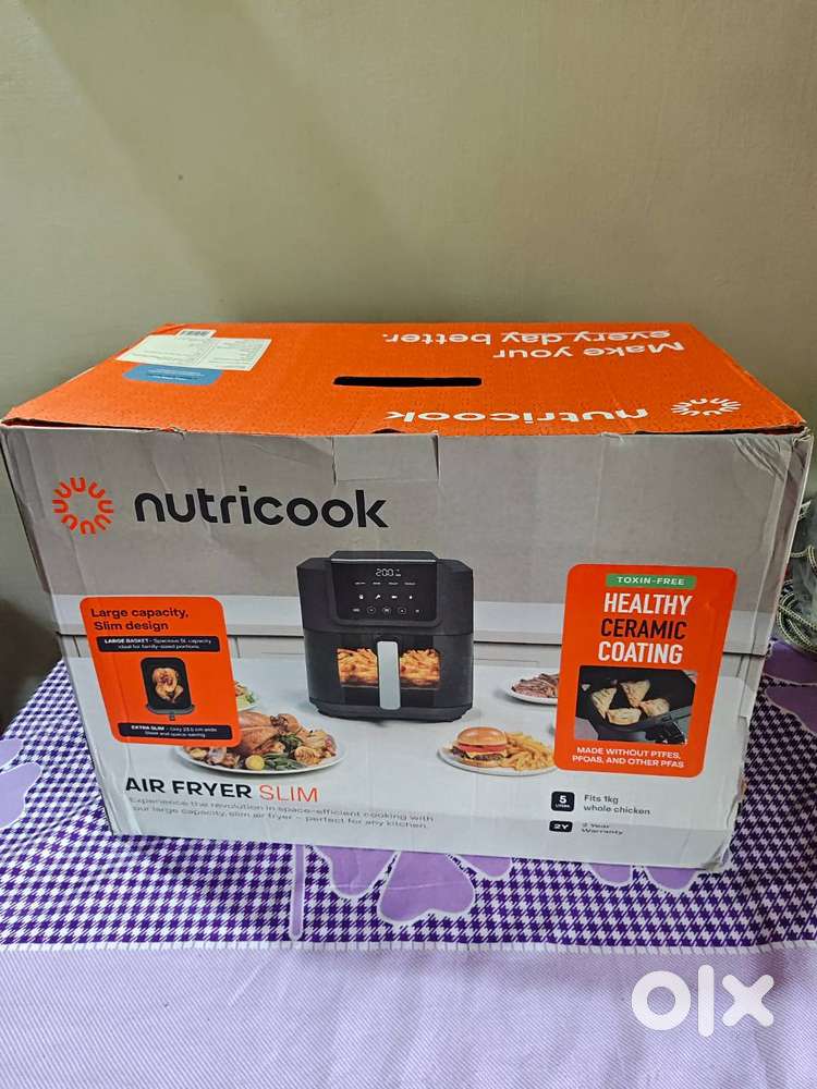 Nutricook Slim Air Fryer 5L - Like New | Used Only 3-5 Times