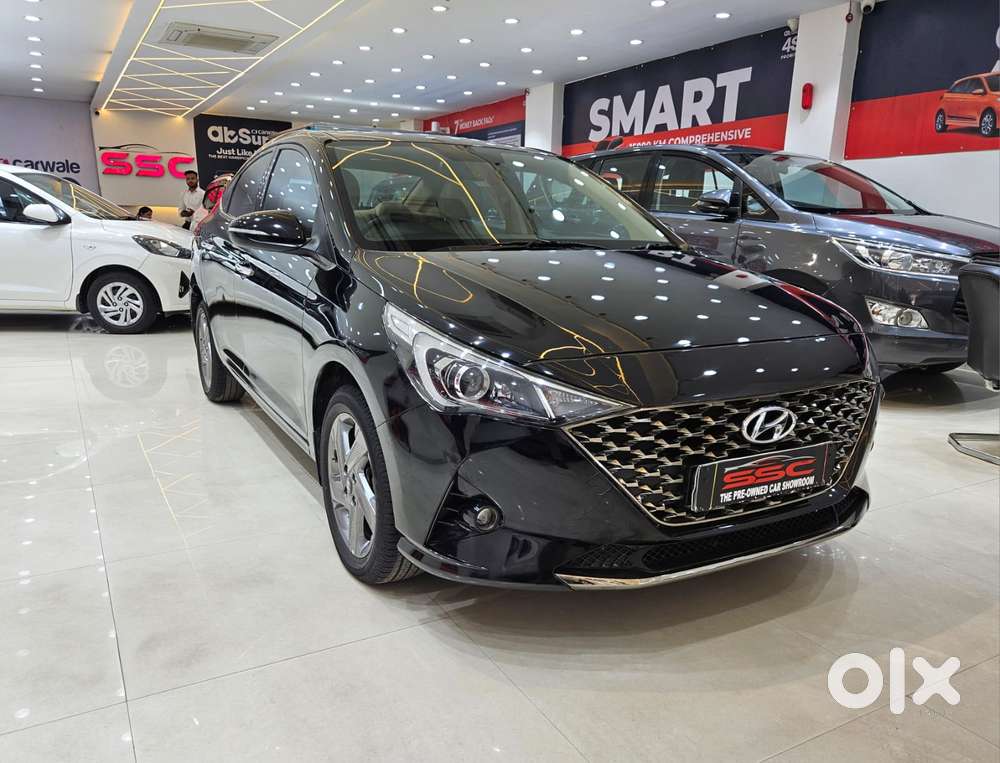 Hyundai Verna 1.5 Sx (o) Diesel At, 2021, Diesel